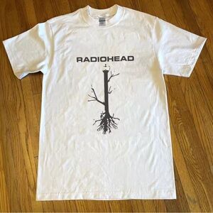 White Graphic T-Shirt radiohead
